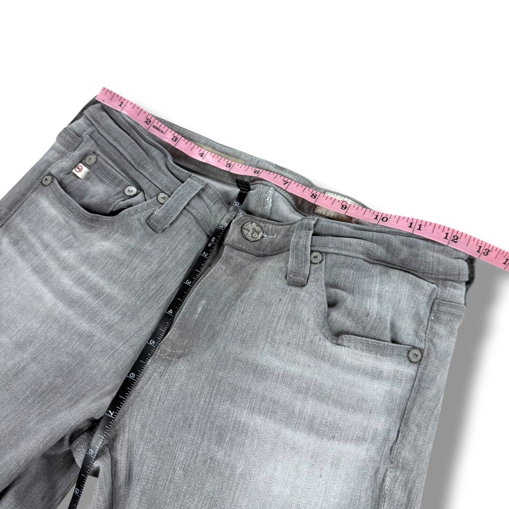 AG Adriano Goldschmied The Aubrey Skinny Straight Jeans Womens Size 26 Grey - Picture 9 of 11